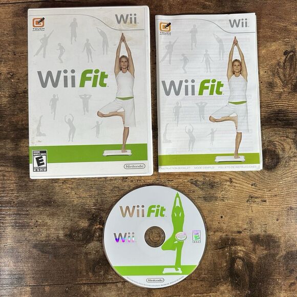 Wii Fit - (Nintendo Wii, 2008) [CIB] COMPLETE WITH MANUAL TESTED WORKS WORKING - Picture 1 of 4